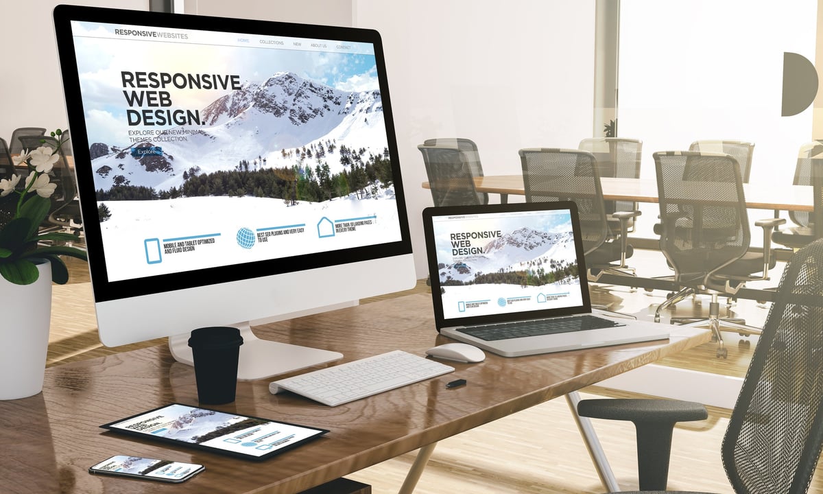 Responsive web design showcase